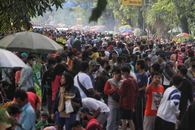 Antisipasi Copet, Polisi Solo Berkeliling di Acara Car Free Day