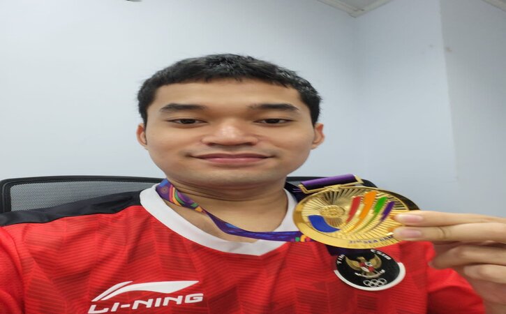 Ini Leo Rolly Carnando! Pebulu Tangkis Klaten Peraih Emas di SEA Games