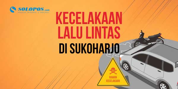 Ini Angka Kecelakaan Lalu Lintas di Sukoharjo 2 Tahun Terakhir