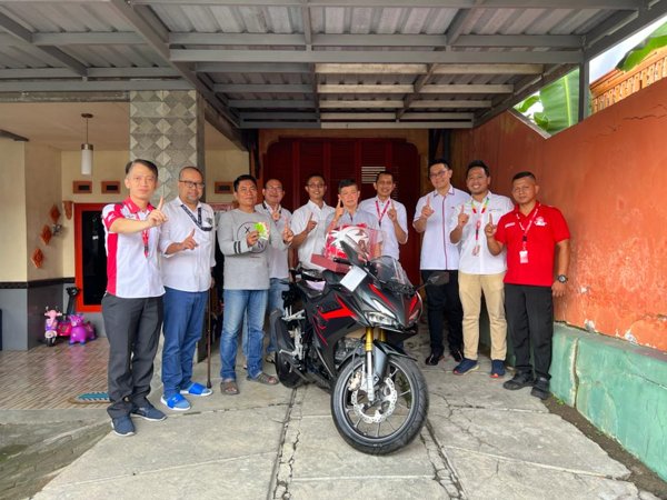 3 Kali Beli Motor Honda, Konsumen Loyal Asal Semarang Ini Dapat Kejutan