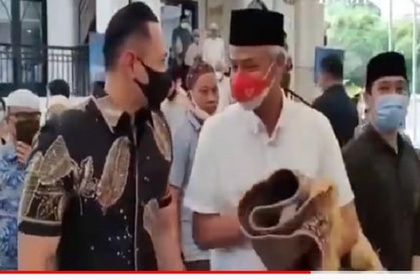 Ganjar Ketemu AHY, PDIP: Hanya Kebetulan, Bukan Direncanakan
