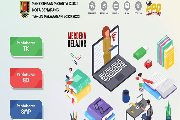 Ini 5 SMP di Semarang Paling Banyak Diminati pada PPDB 2022