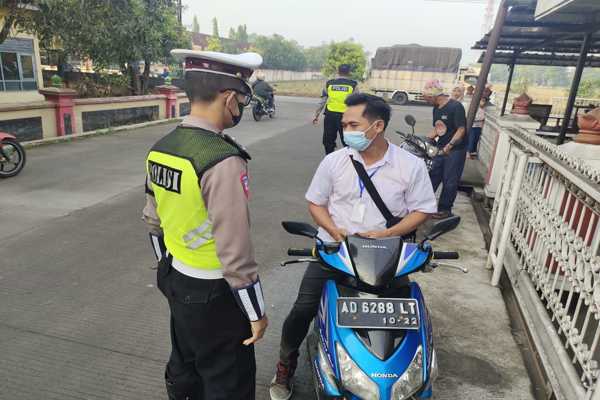 Hari Ke-4 Operasi Patuh Candi Sukoharjo, 388 Pelanggar Kena Tilang