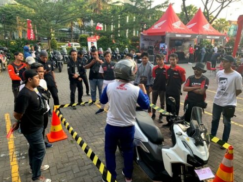 Peluncuran New Honda ADV 160 di Solo Baru.