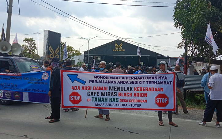 Bupati Karanganyar Sebut Kades Gedongan Kabur Saat Black Arion akan Ditutup