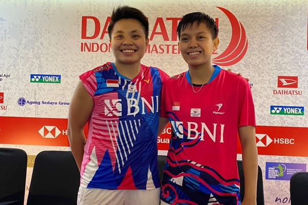 Atasi Ganda Putri China, Apri/Fadia Juarai Malaysia Open 2022