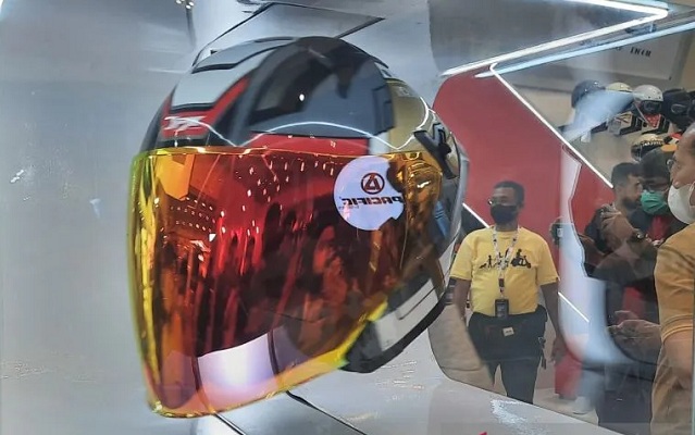Helm Half Face Nova X Hadir di Pameran Otomotif GIIAS 2022