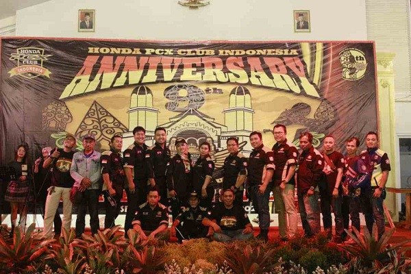 Kemeriahan Anniversary ke-9 Honda PCX Community Indonesia Chapter Semarang