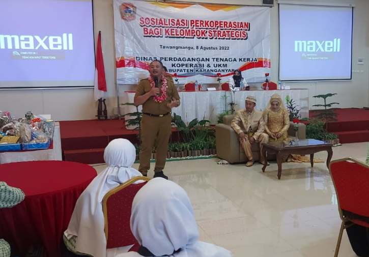 Wabup Karanganyar Dorong Pelaku Usaha Bentuk Koperasi, di Sisi Lain...