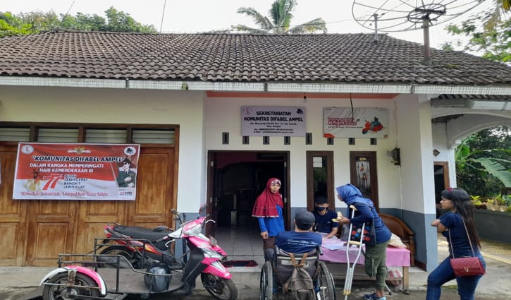 Begini Cara Komunitas Difabel Ampel Boyolali Tingkatkan Pede Anggota