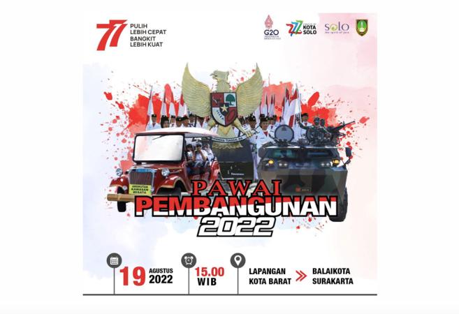 Yuk Ramaikan Pawai Pembangunan di Solo Besok, Gibran bakal Naik Tank