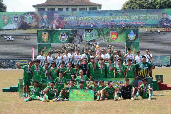 Selamat! PP Al-Ikhsan Solo Juara Liga Santri Piala Kasad Jateng-DIY