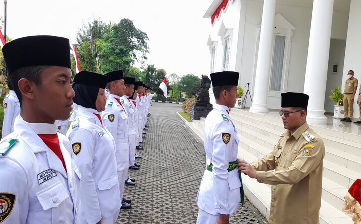 Petugas Paskibra Boyolali 2022 Dikukuhkan, Ini Daftarnya Lengkapnya
