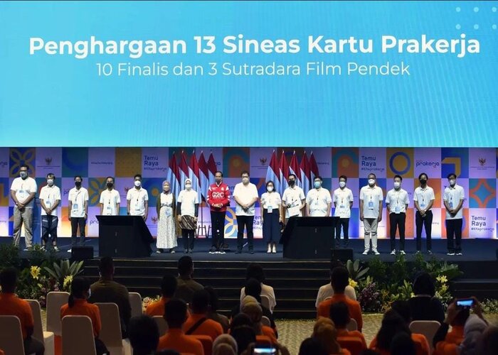 Film Laku karya mahasiswa ISI Solo berhasil masuk 10 finalis terbaik kompetisi Film Pendek Kartu Prakerja. (Istimewa)
