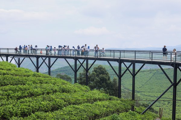 Nimo Highland, Wisata Hits di Bandung yang Mirip Santorini Yunani