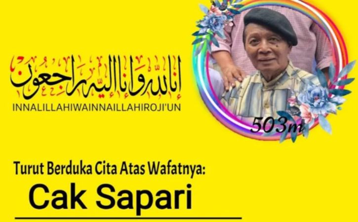 Cak Sapari, Seniman dan Legenda Ludruk Surabaya Tutup Usia - Vimarsana News