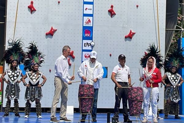 Piala Dunia Panjat Tebing 2022 Dibuka Menpora, Mimpi Indonesia Jadi Kenyataan