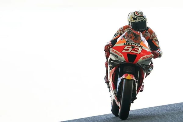 Pembalap tim Repsol Honda Marc Marquez menjalani balapan MotoGP Jepang, Sirkuit Twin Ring Motegi. (25/9/2022) (HO via Honda Racing Corporation)