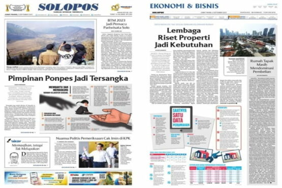 Solopos Hari Ini : Pimpinan Ponpes Jadi Tersangka